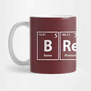 Breathe (B-Re-At-He) Periodic Elements Spelling Mug